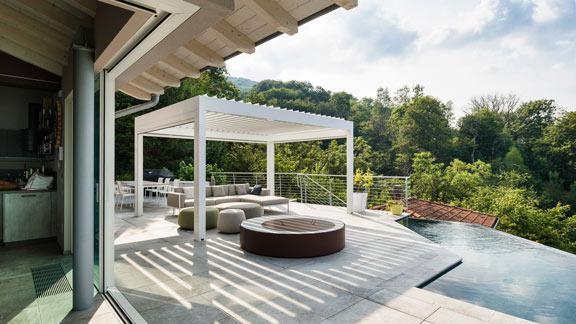 Gibus bioklimatische Pergola - Joy